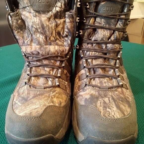 Danner Vital 8" Mossy Oak Break-Up Country Camo Size 9.5 Boots 1200G Style 41555 - Picture 1 of 8